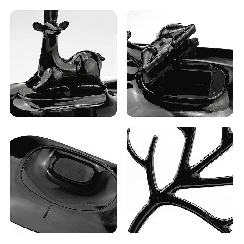 1PCS little Deer Jewelry Stand Display Jewelry Tray Tree Earring Holder Necklace Ring Pendant Bracelet Display Storage Racks Jewelry Boxes Packaging 