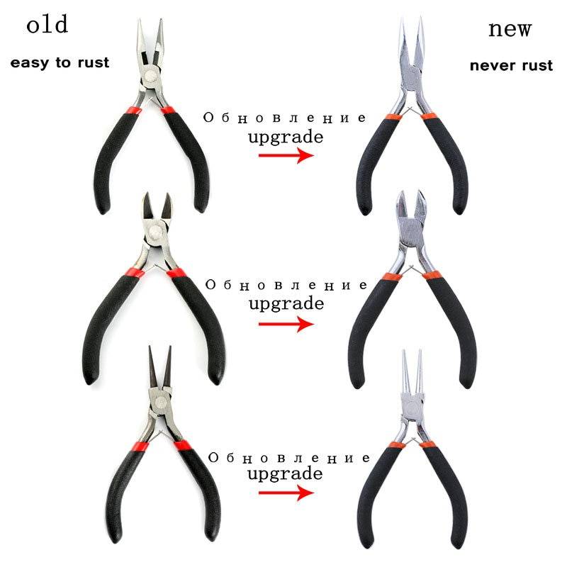 8PCS Stainless Jewelry making Tools Set with Plier ,Round Nose Plier,Scissor tweezers Beading Tool Kit for bracelet necklace DIY Jewelry Boxes Packaging 8PCS Stainless Jewelry making Tools Set with Plier ,Round Nose Plier,Scissor tweezers Beading Tool Kit for bracelet necklace DIY Jewelry Boxes Packaging