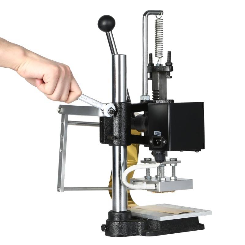 JINXINYANG Hot Foil Stamping Machine leather Wood Paper Branding Logo Marking Press Machine Leather Embossing Machine DIY Tools JINXINYANG Hot Foil Stamping Machine leather Wood Paper Branding Logo Marking Press Machine Leather Embossing Machine DIY Tools