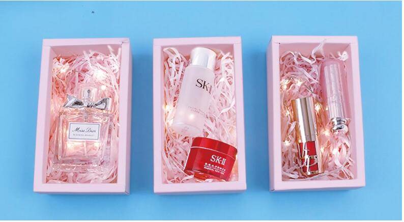 10pcs Hot INS Paper Box Drawer Slid Gift Paper Box For Perfume/Jewelry/Cosmetic/Souvenir Packaging Cartoon Box Packaging Packaging Accessories Perfume Packaging 
