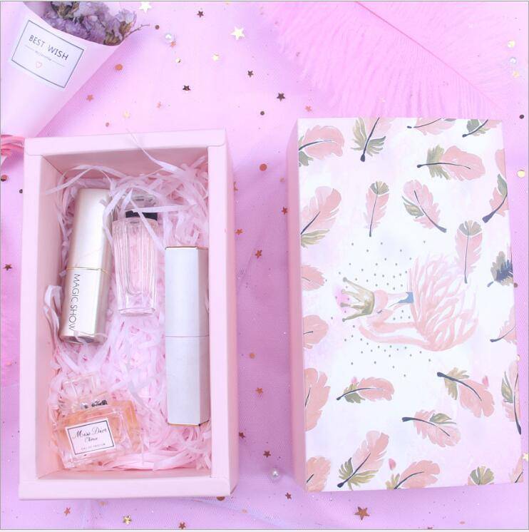 10pcs Hot INS Paper Box Drawer Slid Gift Paper Box For Perfume/Jewelry/Cosmetic/Souvenir Packaging Cartoon Box Packaging Packaging Accessories Perfume Packaging 