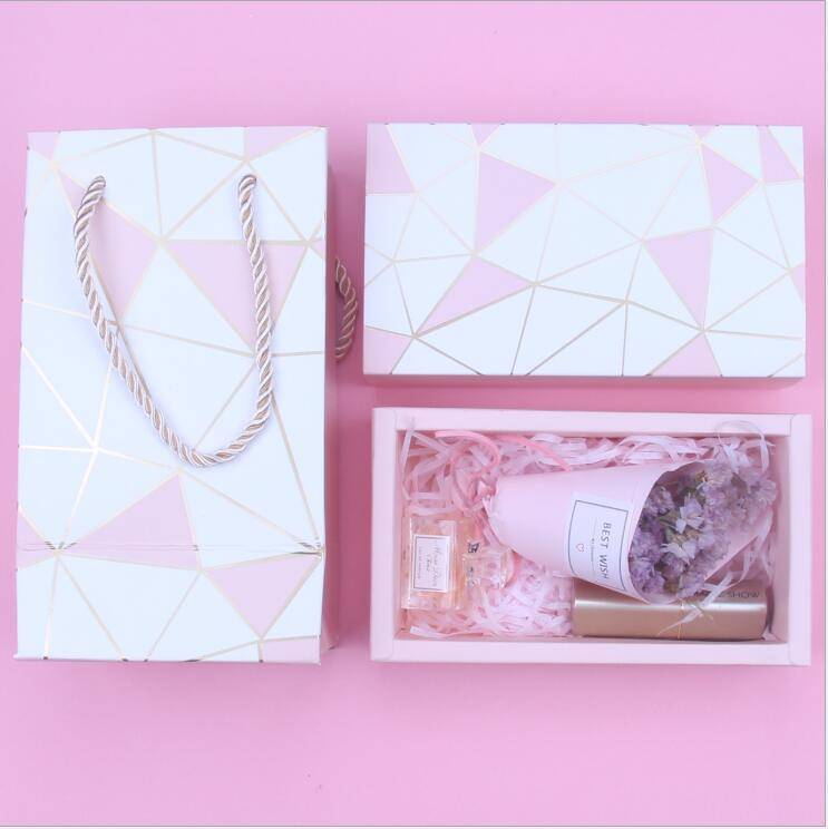 10pcs Hot INS Paper Box Drawer Slid Gift Paper Box For Perfume/Jewelry/Cosmetic/Souvenir Packaging Cartoon Box Packaging Packaging Accessories Perfume Packaging 