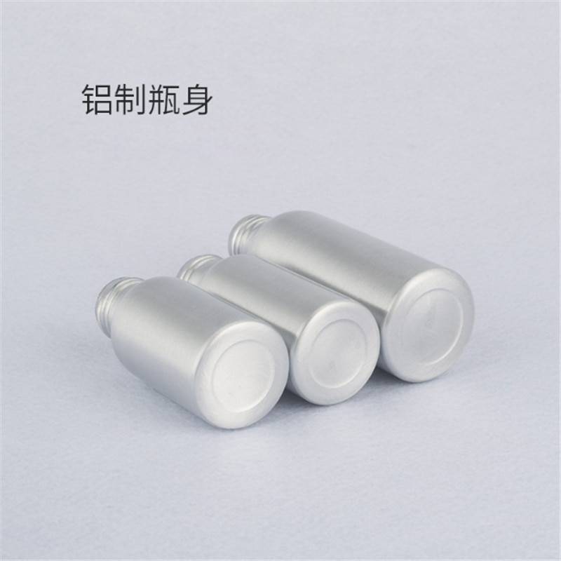 1Pc 30/50/100ml Aluminum Spray Bottle Portable Mini Perfume Bottles Empty Refillable Cosmetic Sprayer Atomizer With Black Cap