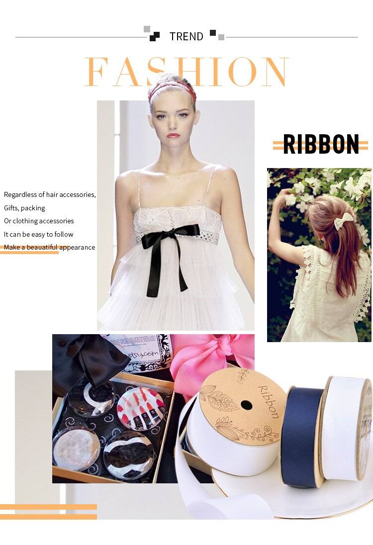 Grosgrain Ribbon 3/16
