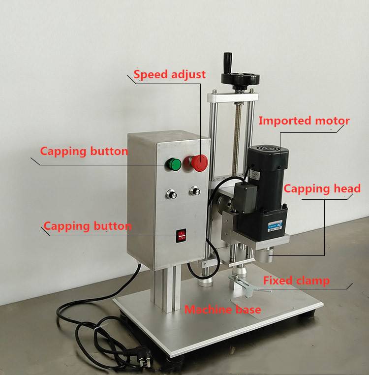 Best Quality China Manufacturer Semi Automatic Pet Bottle Capping Machine Best Quality China Manufacturer Semi Automatic Pet Bottle Capping Machine
