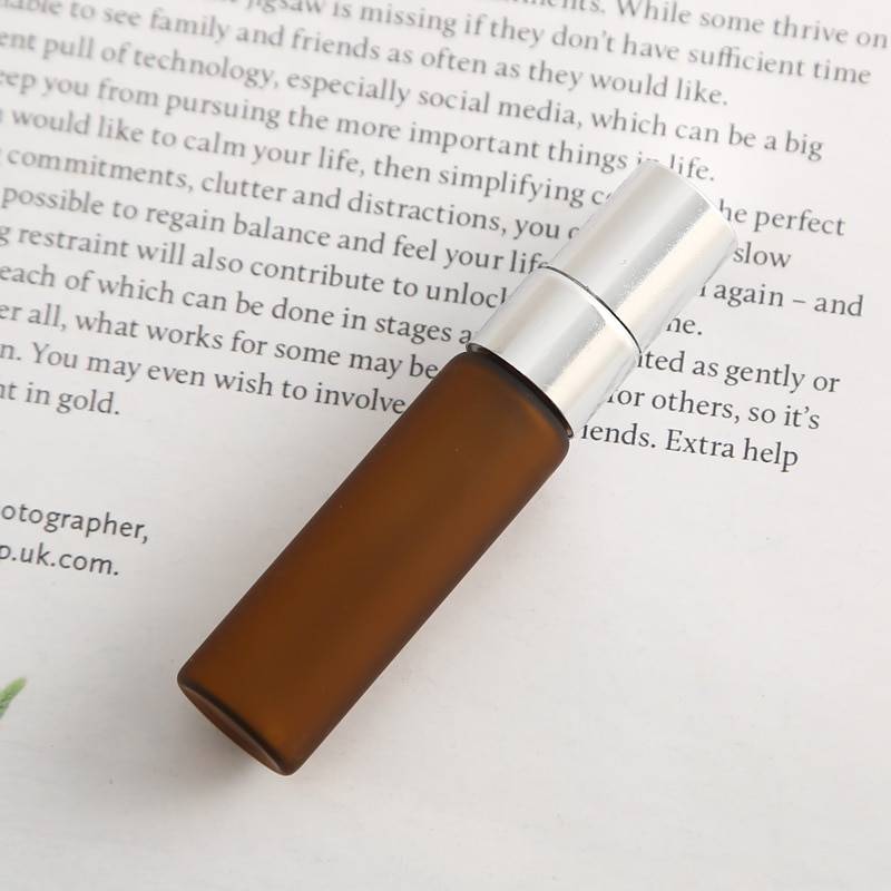 50pcs/lot 5ml Refillable Mini Perfume Spray Bottle Aluminum Spray Atomizer Portable Travel Cosmetic Container Perfume Bottle
