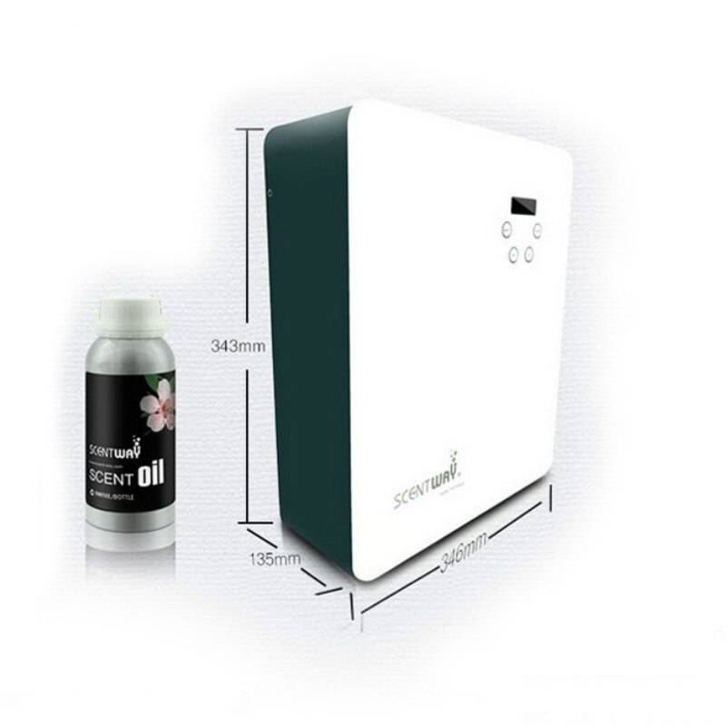 5000m3 500ml Fragrance Machine Scented Diffuser HVAC Aroma Scent Unit Diffuser Air Purifier For Office Lobby Hotel Incense Burner Packaging Packaging Accessories Perfume Packaging 