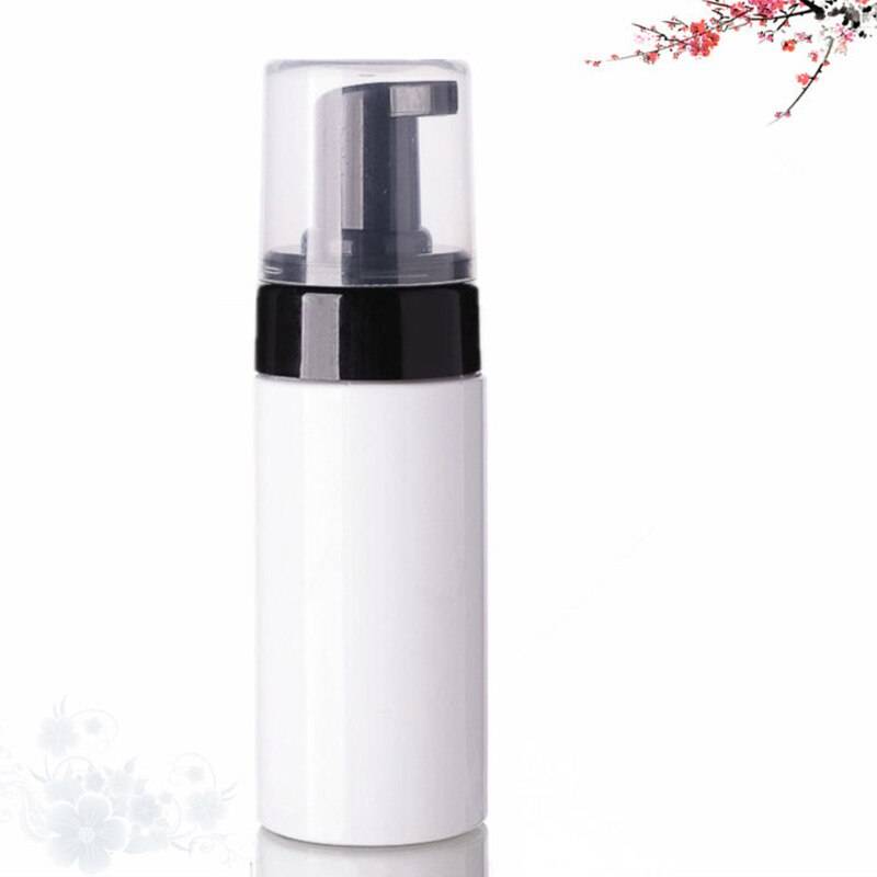 100ml Foaming Pump Bottle Travel Plastic Empty Facial Cleanser Shampoo Soap Lotion Dispenser Refillable Containers 10pcs/lot