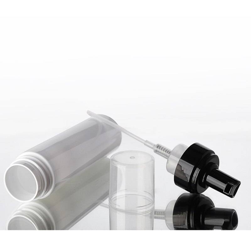 100ml Foaming Pump Bottle Travel Plastic Empty Facial Cleanser Shampoo Soap Lotion Dispenser Refillable Containers 10pcs/lot