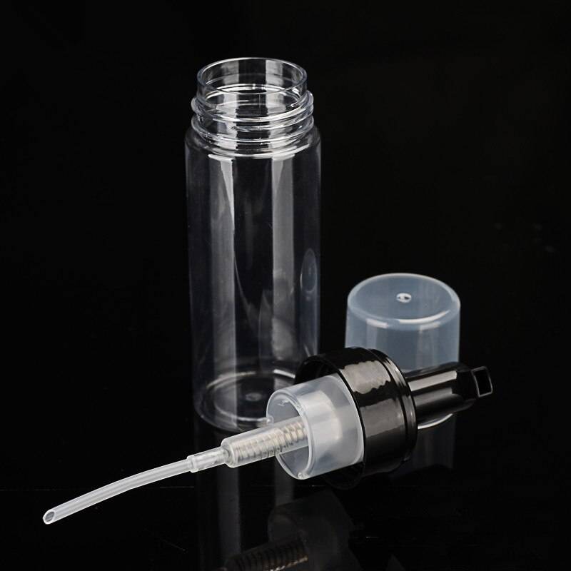 100ml Foaming Pump Bottle Travel Plastic Empty Facial Cleanser Shampoo Soap Lotion Dispenser Refillable Containers 10pcs/lot