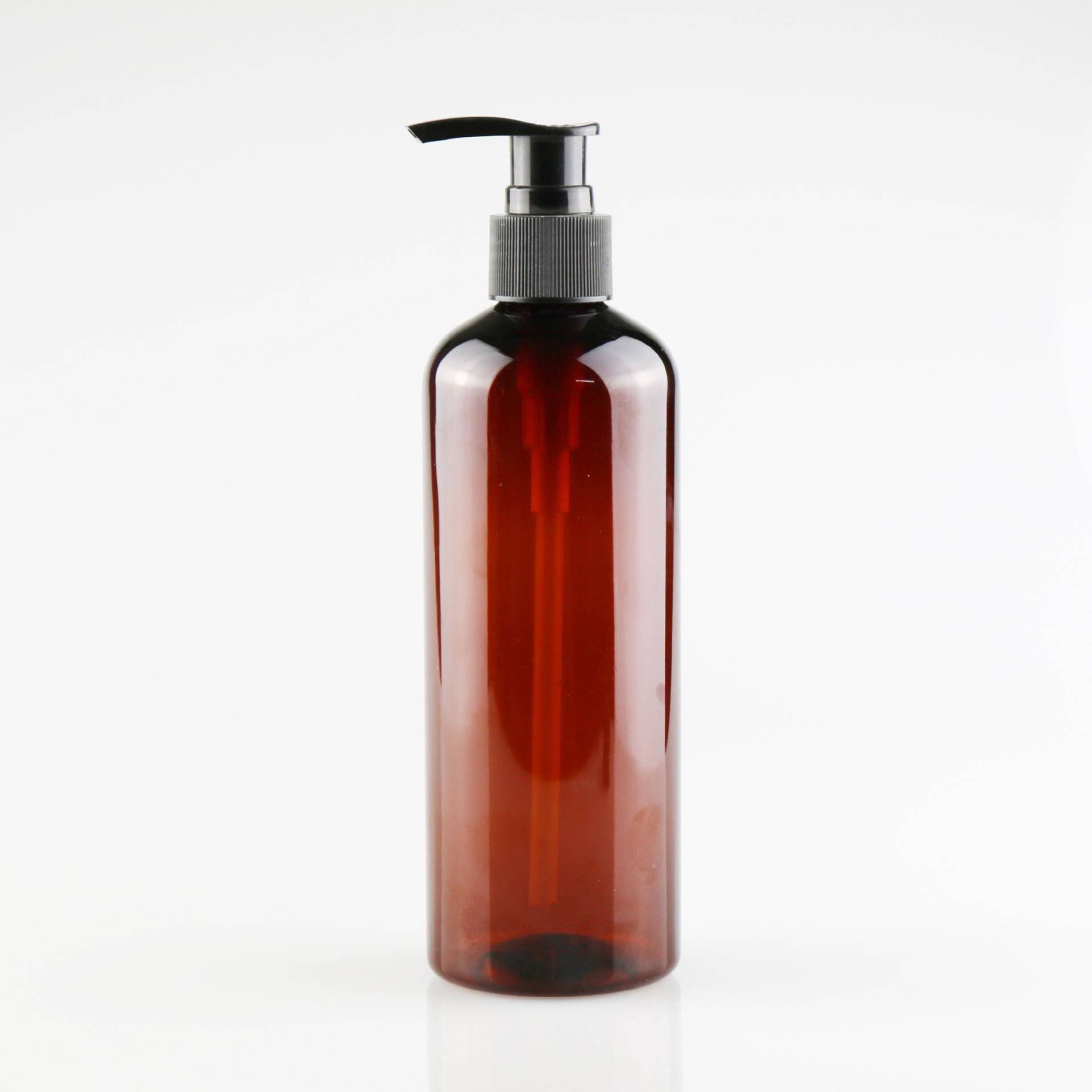 5pcs 100ml Refillable brown&amber Squeeze plastic lotion bottle with pump sprayer PET Plastic Portable lotion Bottle