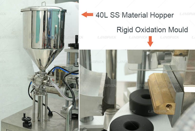 Automatic Aluminum Tube Plastic Tube Filling And Sealing Machine Automatic Aluminum Tube Plastic Tube Filling And Sealing Machine