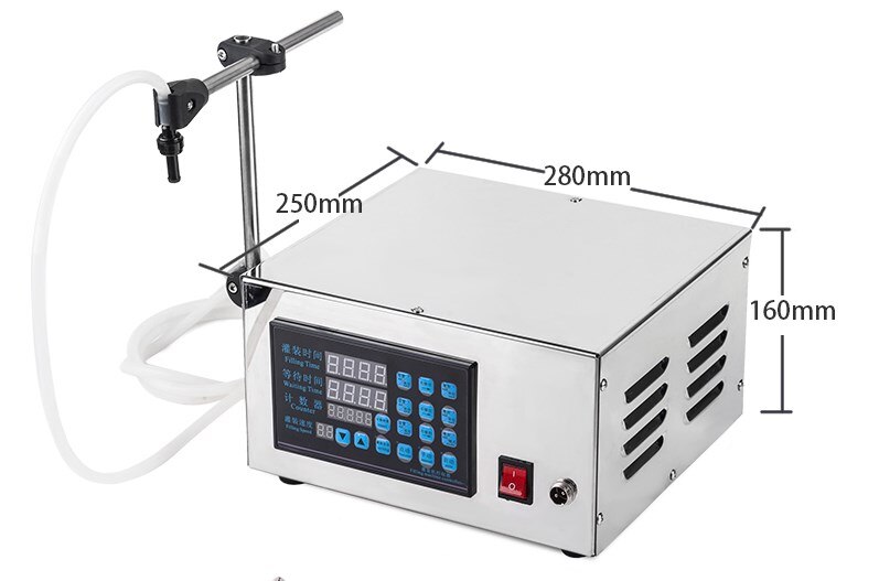 Filling machine electric GFK-280 / 680 sub machine CNC liquid quantitative filling machine automatic small beverage filling mach Filling machine electric GFK-280 / 680 sub machine CNC liquid quantitative filling machine automatic small beverage filling mach