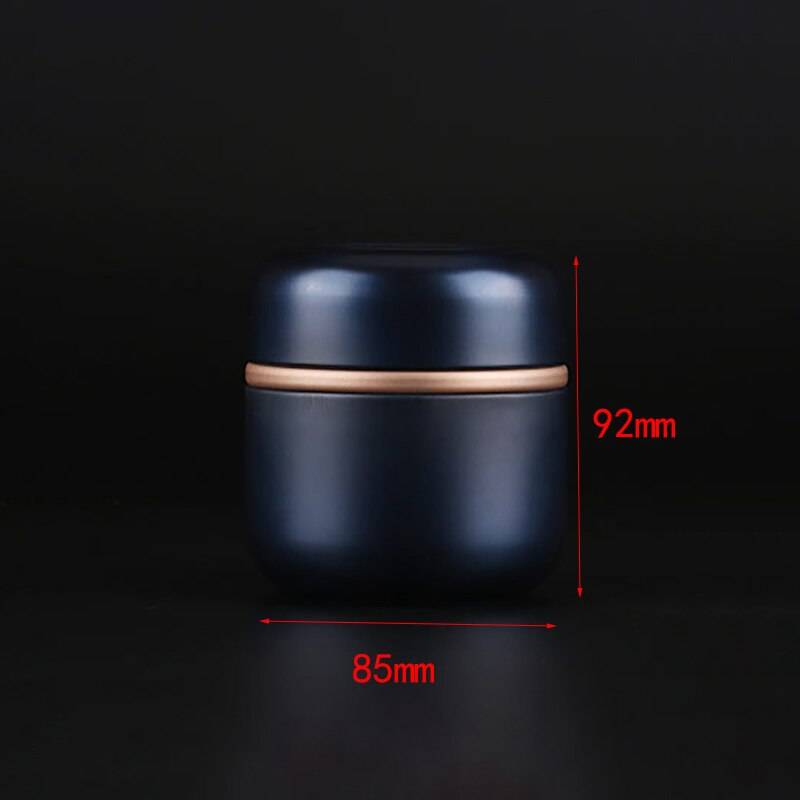Round Metal Storage Boxes Portable Sealed Mini Tea Cans Coffee Food Container Small Tin Jars Boxes Wedding Metal Candy Gift Box
