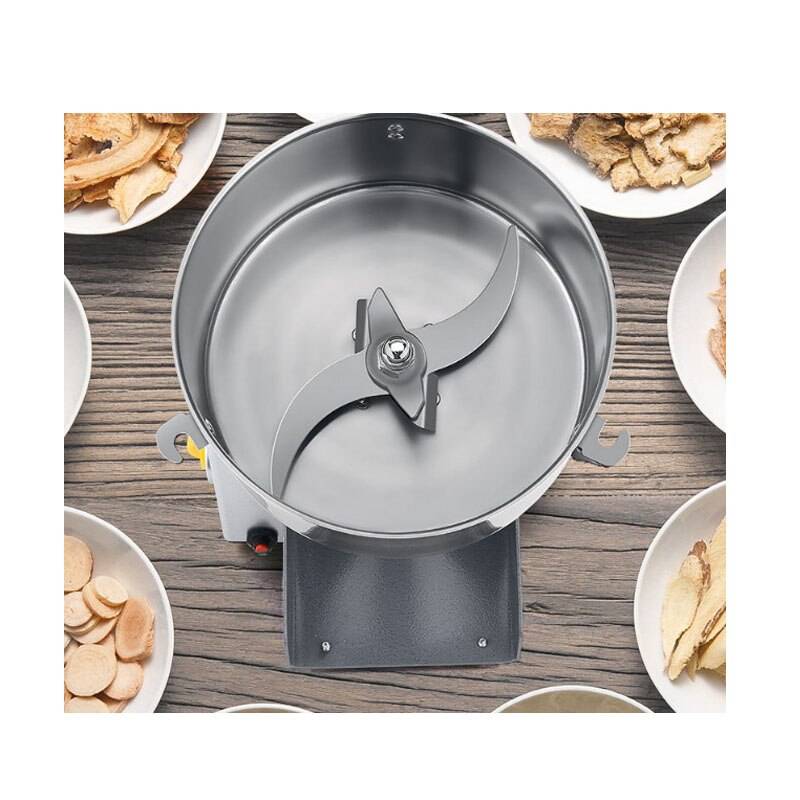 2500G 4100W Grains Spices Hebals Cereals Coffee Dry Food Grinder Mill Grinding Machine Gristmill Home Medicine Flour Crusher Accessories 