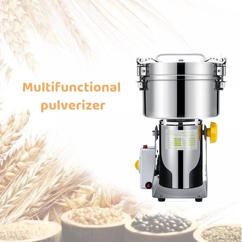 2500G 4100W Grains Spices Hebals Cereals Coffee Dry Food Grinder Mill Grinding Machine Gristmill Home Medicine Flour Crusher Accessories 2500G 4100W Grains Spices Hebals Cereals Coffee Dry Food Grinder Mill Grinding Machine Gristmill Home Medicine Flour Crusher Accessories