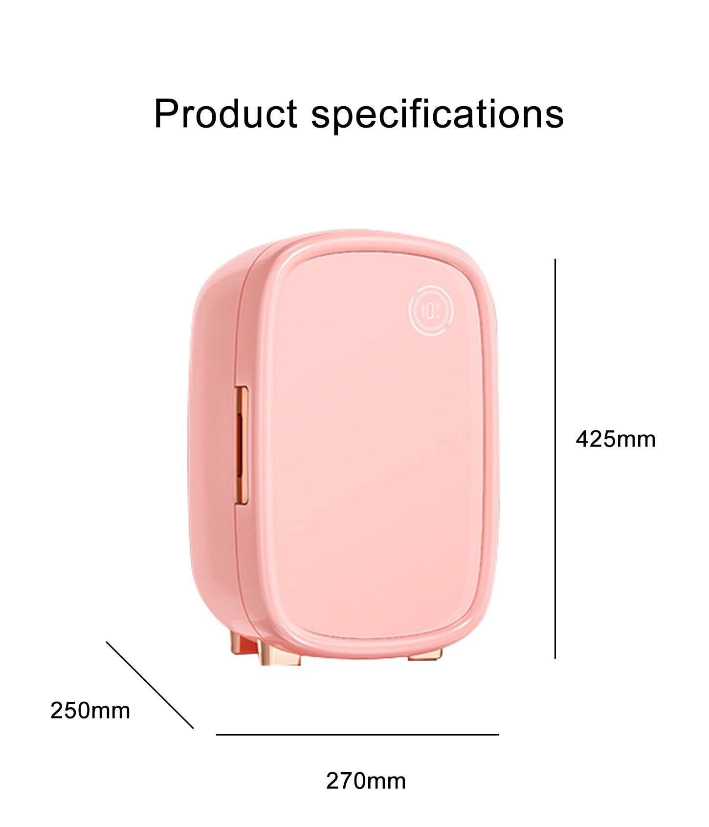 SUSWEETLIFE 100-240V Professional Beauty Refrigerator Skin Care Cosmetics Small Refrigerator intelligent preservation 12L Accessories 