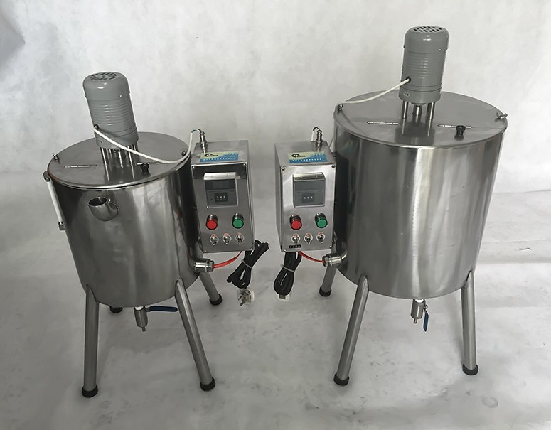 Lipstick Heating And Stirring Filling Machine Hand Soap Filler With Mixing Hopper Heater Tank Hot Chocolates Fill Free Shipping