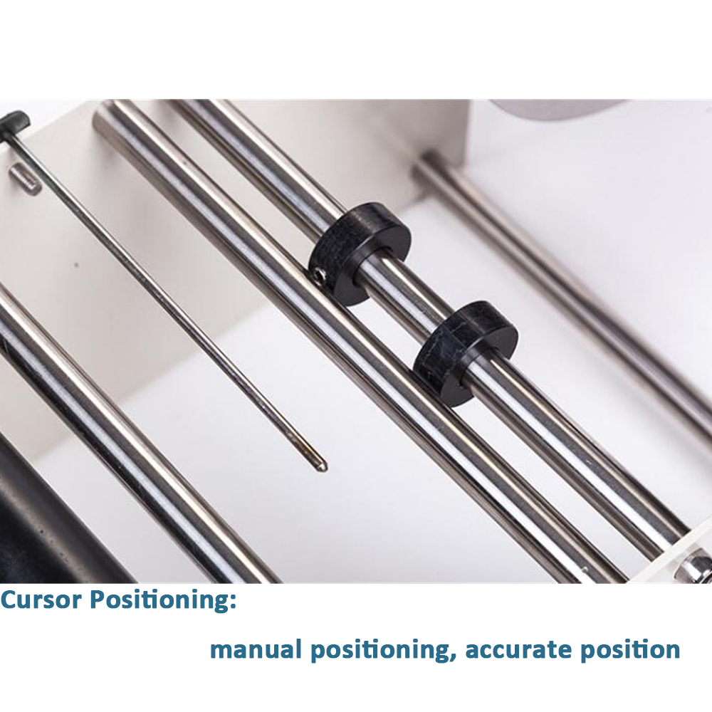 MT-30 Label Sticking Machine for Round Bottle Manual Labeling Machine Wine Bottle Sticker Label Small Packing Machine