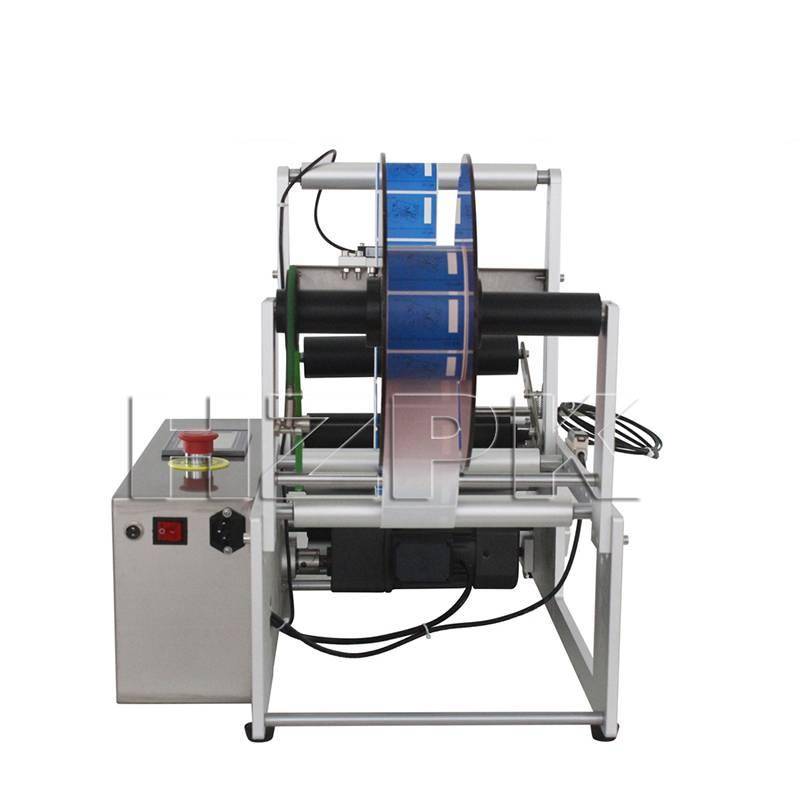 HZPK Double-side Round Bottle Labeling Machine Paper Sticker One Around Face For Wine Glass Bottle Tag Package Machinery MT-120 Packaging Packaging Accessories Perfume Packaging HZPK Double-side Round Bottle Labeling Machine Paper Sticker One Around Face For Wine Glass Bottle Tag Package Machinery MT-120 Packaging Packaging Accessories Perfume Packaging