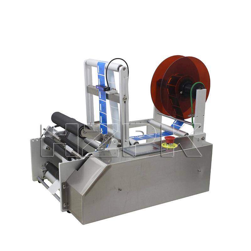 HZPK Double-side Round Bottle Labeling Machine Paper Sticker One Around Face For Wine Glass Bottle Tag Package Machinery MT-120 Packaging Packaging Accessories Perfume Packaging HZPK Double-side Round Bottle Labeling Machine Paper Sticker One Around Face For Wine Glass Bottle Tag Package Machinery MT-120 Packaging Packaging Accessories Perfume Packaging