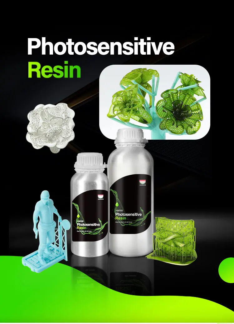 LCD 3D Printer Clear UV Photopolymer Resin