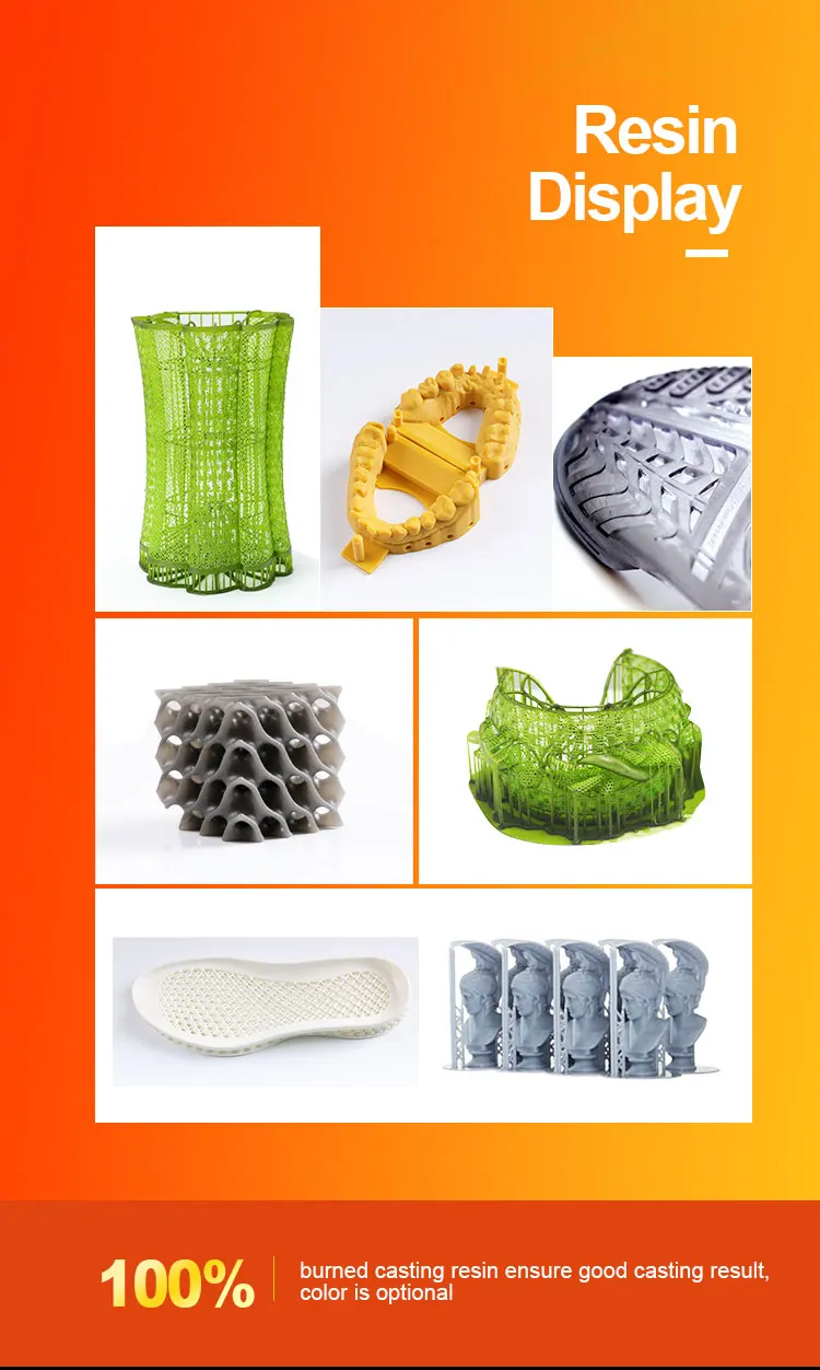 LCD 3D Printer Clear UV Photopolymer Resin