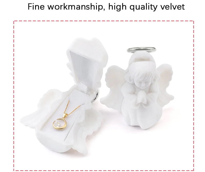 1 Piece Lovely Velvet Jewelry Box container Wedding Ring Box for Earrings Necklace Bracelet Display Gift Box Holder 16 styles