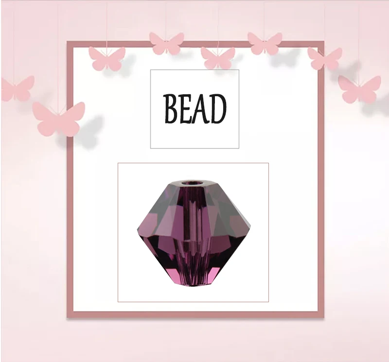 1000pcs Big Bag Colorful 4mm Bicone Crystal Beads Glass Beads Loose Spacer Beads bracelet Jewelry Making Accessories