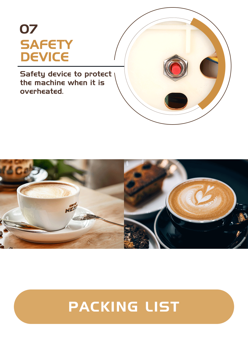 Electric Coffee Grinder with Aluminum Cup Electric Coffee Grinder with Aluminum Cup